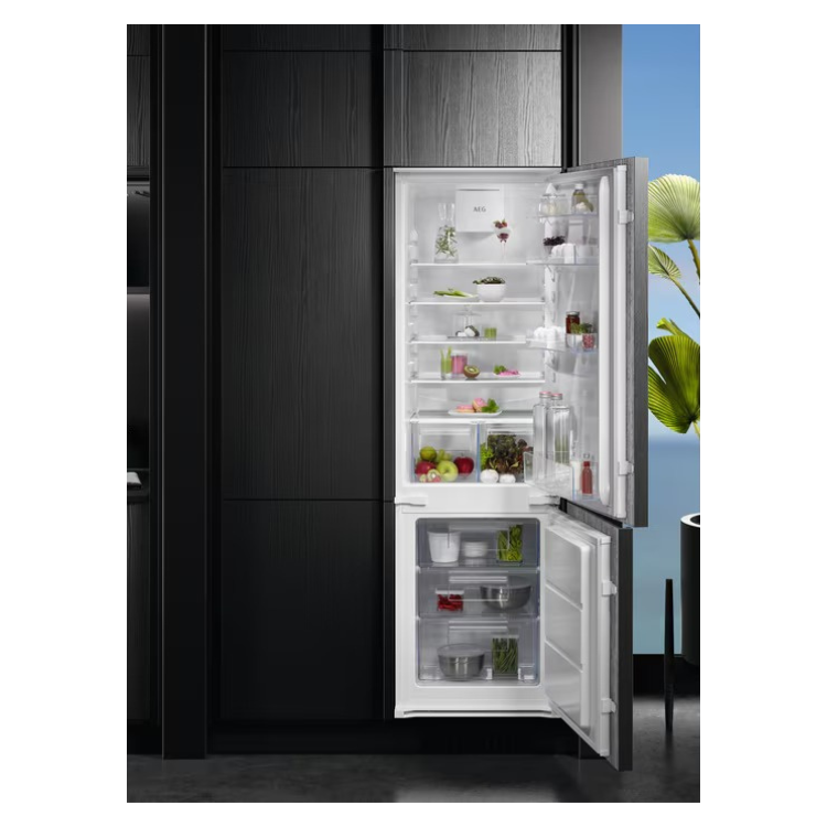 Frigorífico Combinado de Encastre AEG OSC5D181ES 272L Branco