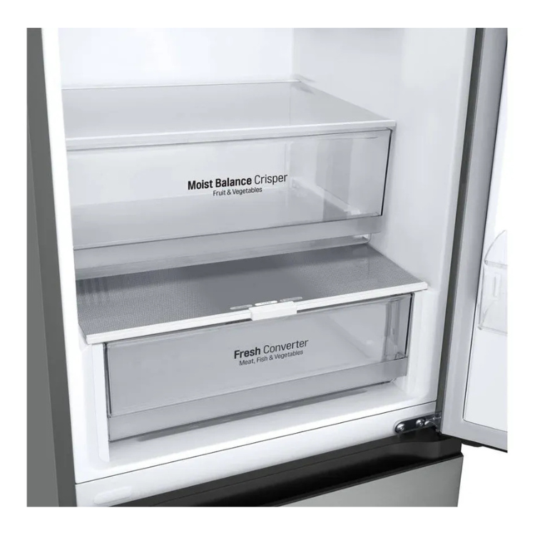 LG GBV3200CPY Kühl-/Gefrierkombination 387 L, Edelstahl