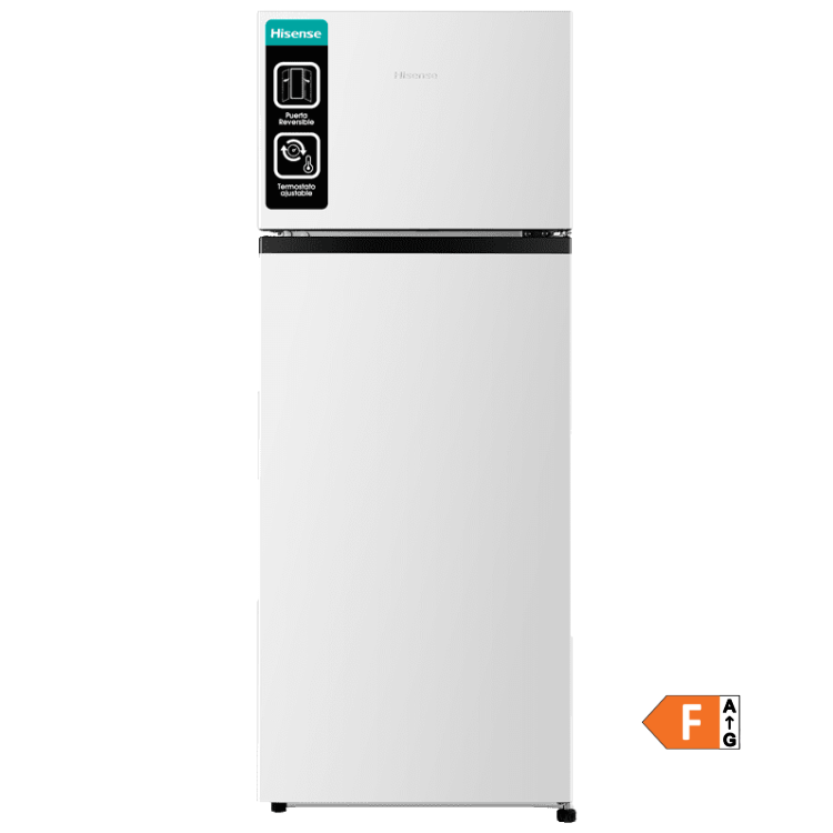 Frigorífico 2 Portas Hisense RT267D4AWE 206L Branco