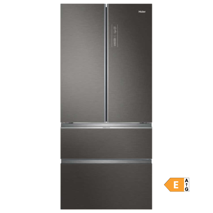 Frigorífico Americano Haier HB18FGSAAA 539L Inox