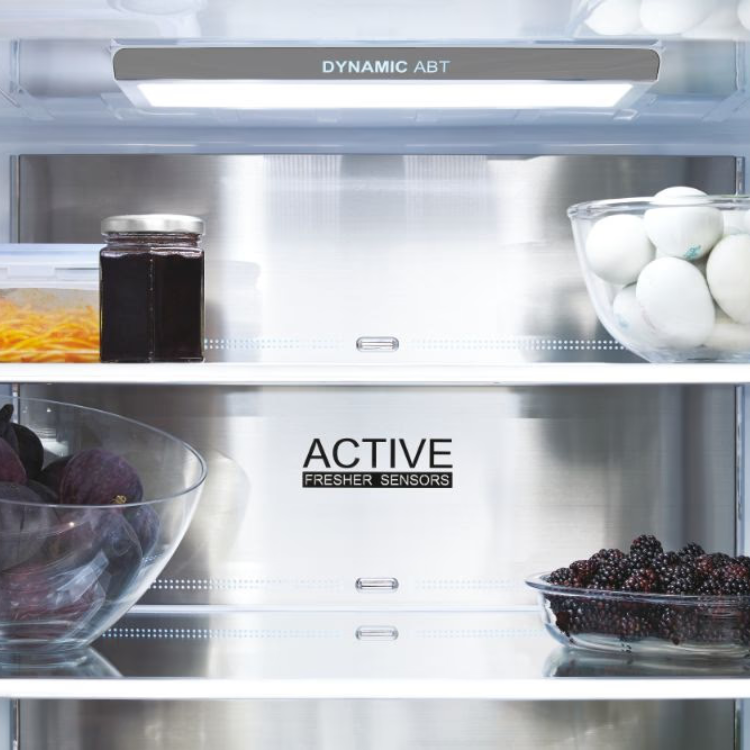 Amerikanischer Kühlschrank Haier HB18FGSAAA 539L Inox