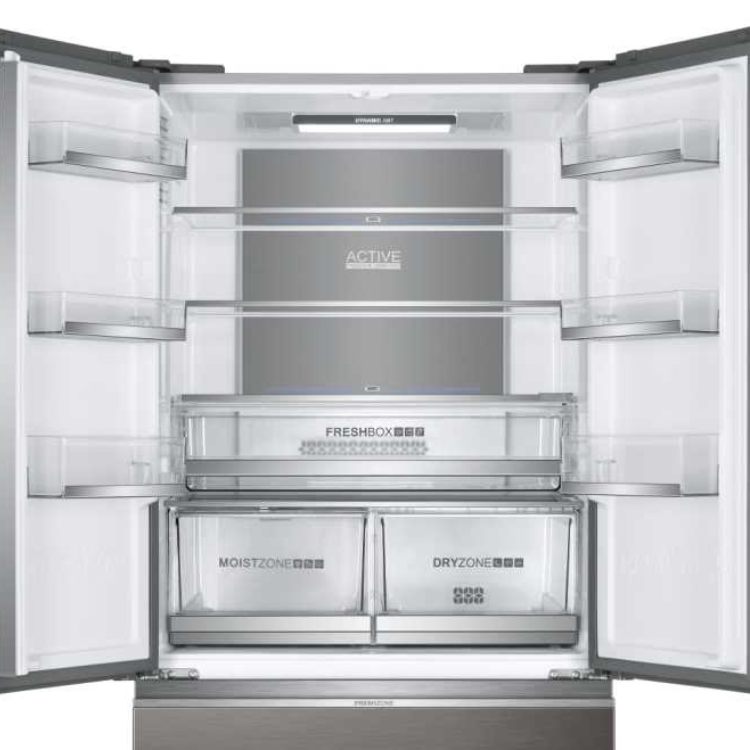 Amerikanischer Kühlschrank Haier HB18FGSAAA 539L Inox
