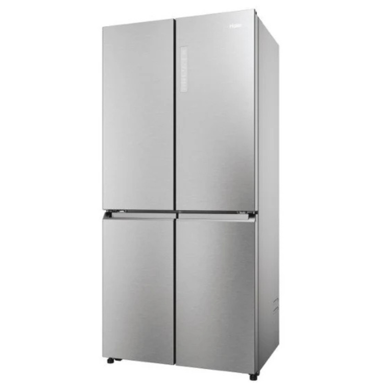 Haier HCR7818DNMM American fridge, stainless steel, 467L capacity, four doors, No Frost.