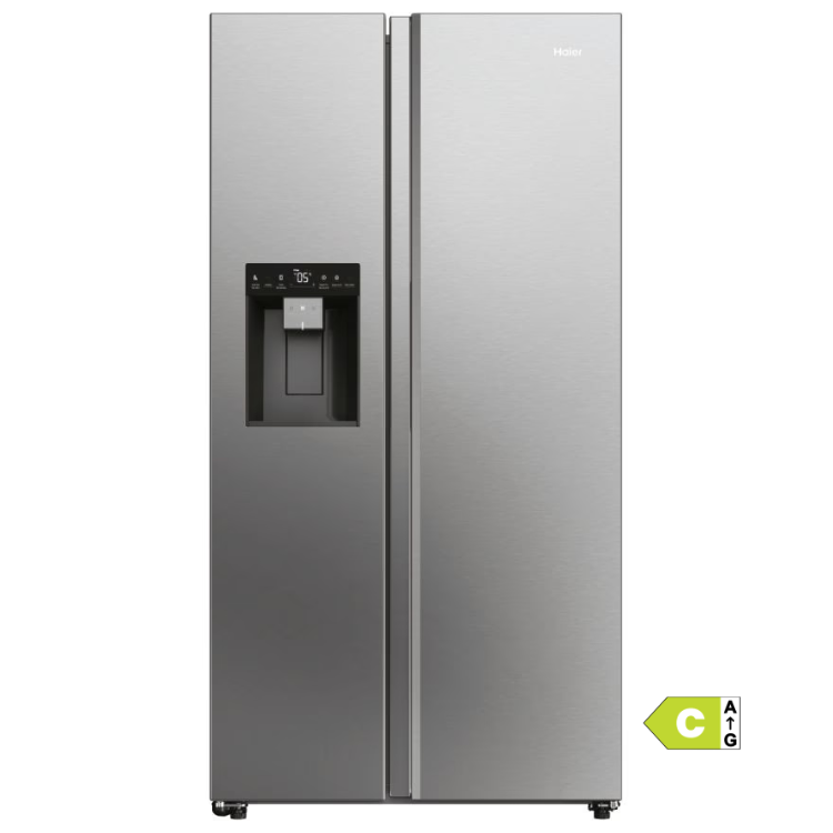 Frigorífico Americano Haier Side by Side HSW79F18CIMM 601L Inox