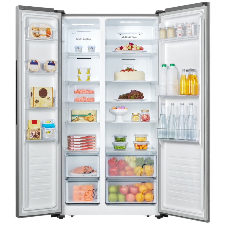 Frigorífico Americano Hisense RS677N4ACC 519L Inox