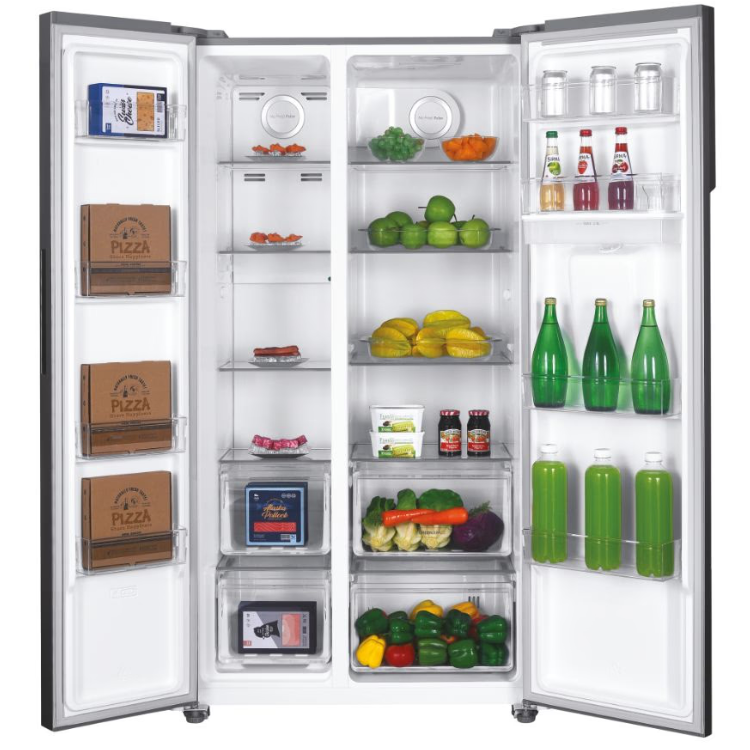 Frigorífico Americano Hoover HHSBSO6174XWD 529L Inox