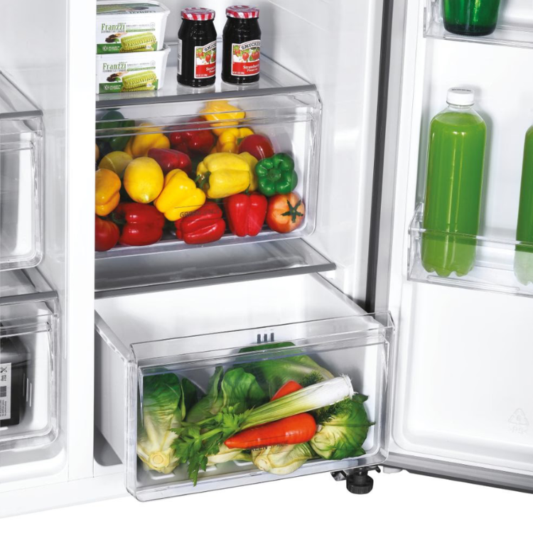 Frigorífico Americano Hoover HHSBSO6174XWD 529L Inox