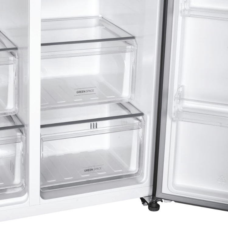 Frigorífico Americano Hoover HHSBSO6174XWD 529L Inox
