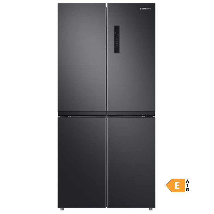 Samsung RF48A400EB4EB 488L American fridge, stainless steel, black, energy efficiency E.