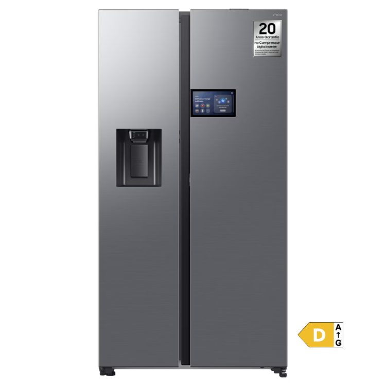Frigorífico Americano Samsung AI Home RS90F64EETEF 621L Inox