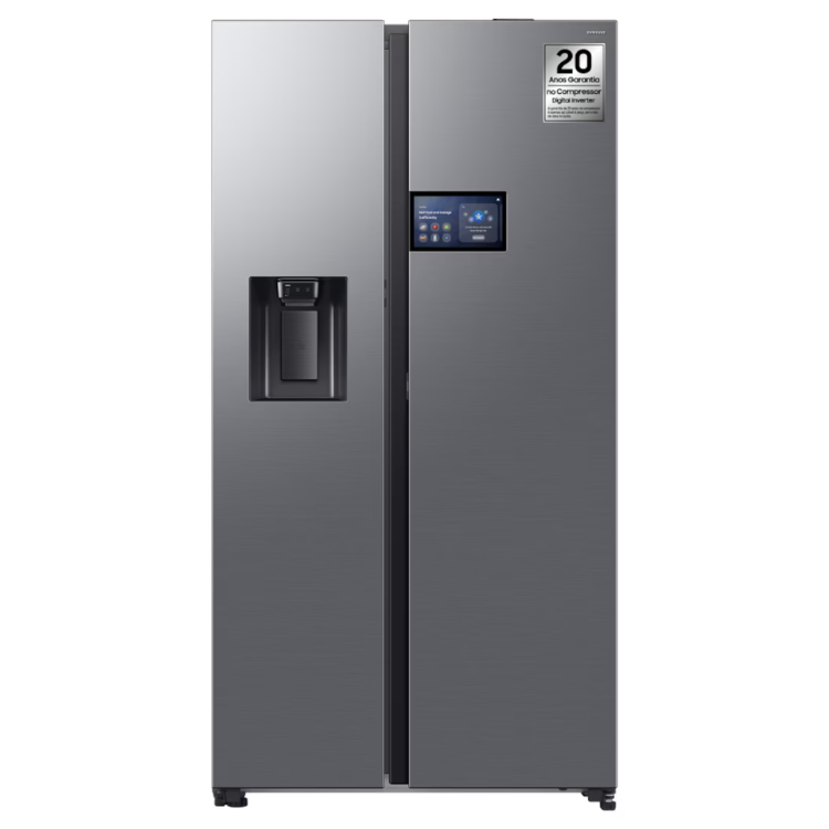 Frigorífico Americano Samsung AI Home RS90F64EETEF 621L Inox