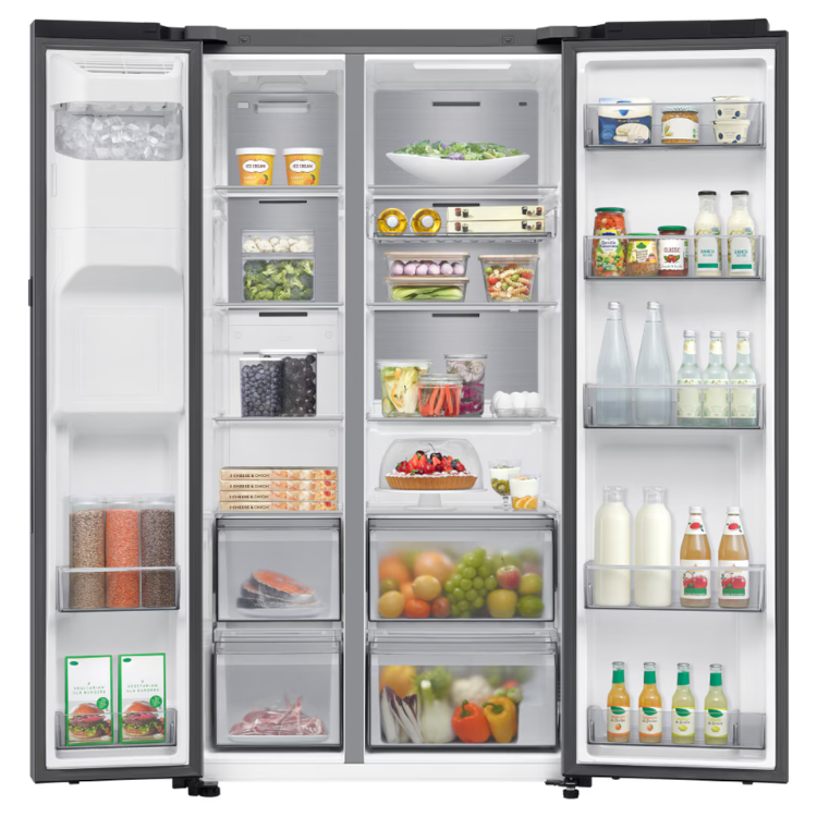 Frigorífico Americano Samsung AI Home RS90F64EETEF 621L Inox