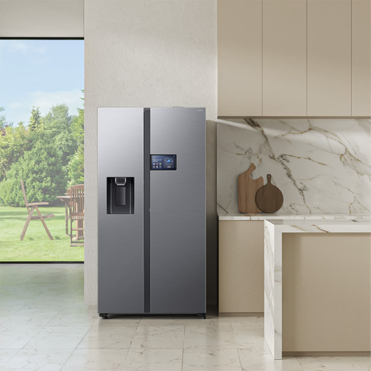 Frigorífico Americano Samsung AI Home RS90F64EETEF 621L Inox