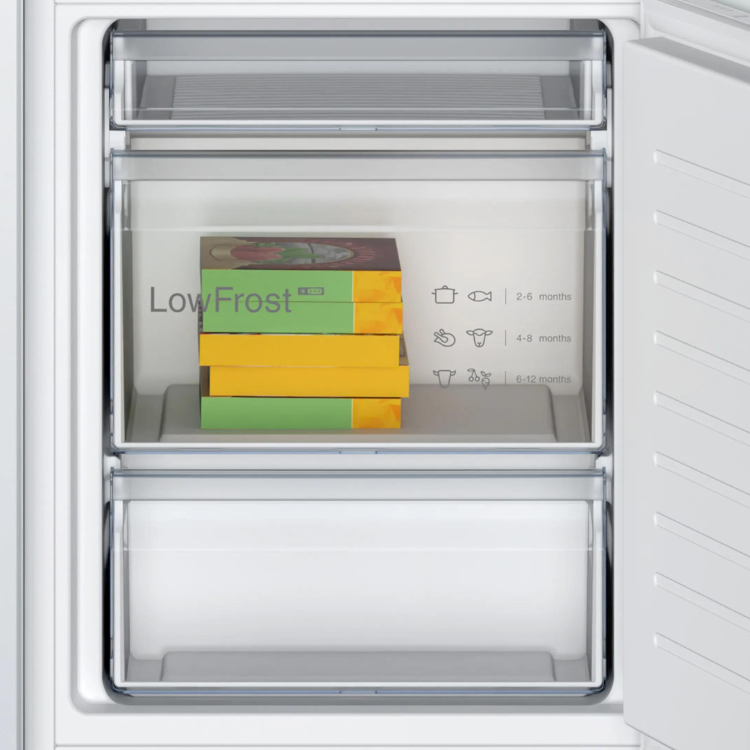 Frigorífico Combinado de Encastre Bosch Serie 2 KIV86NSE0 267L Branco