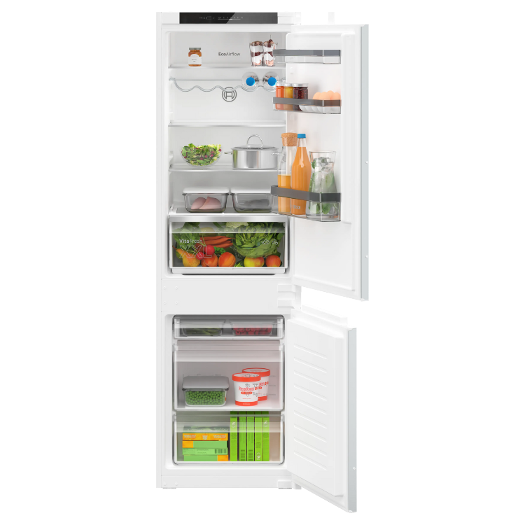 Frigorífico Combinado de Encastre Bosch Serie 2 KIV86NSE0 267L Branco
