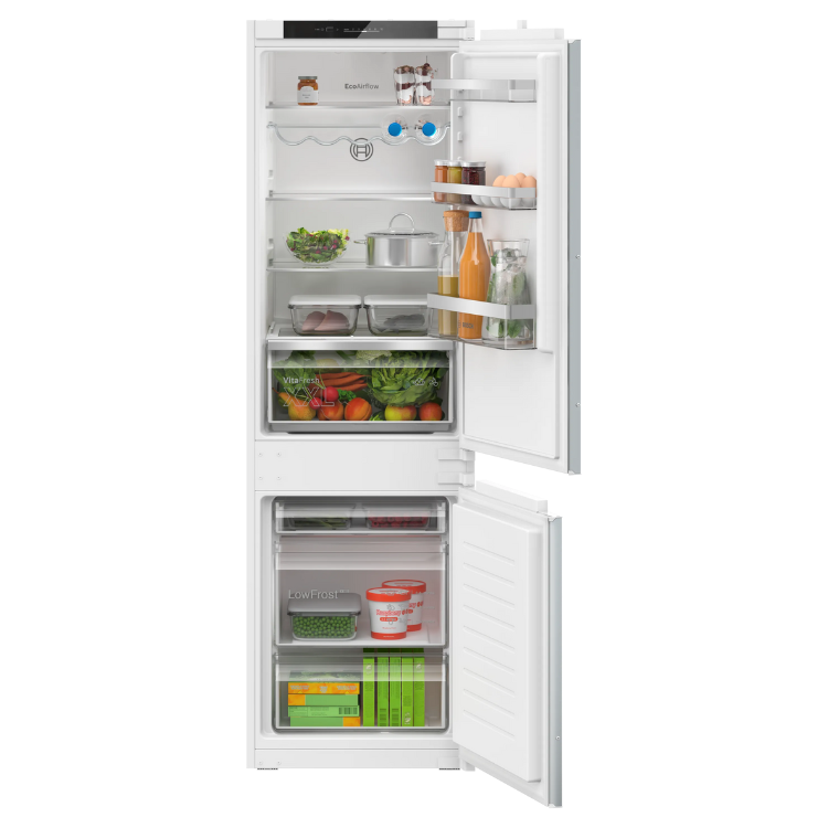 Frigorífico Combinado Encastre Bosch Serie 4 KIV86VSE0 267L Branco