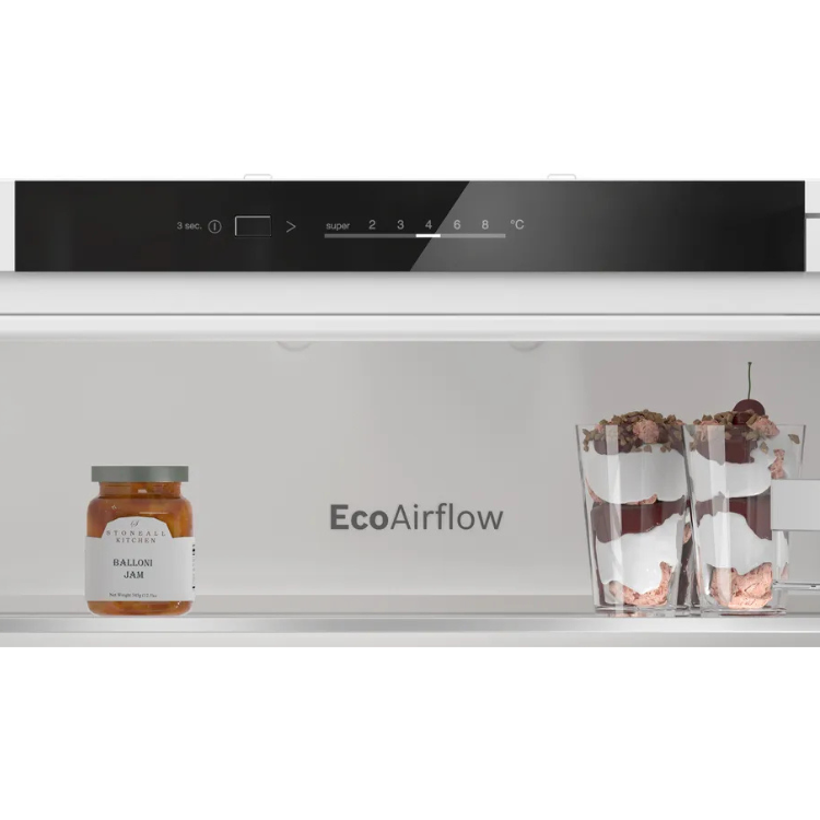 Frigorífico Combinado Encastre Bosch Serie 4 KIV86VSE0 267L Branco