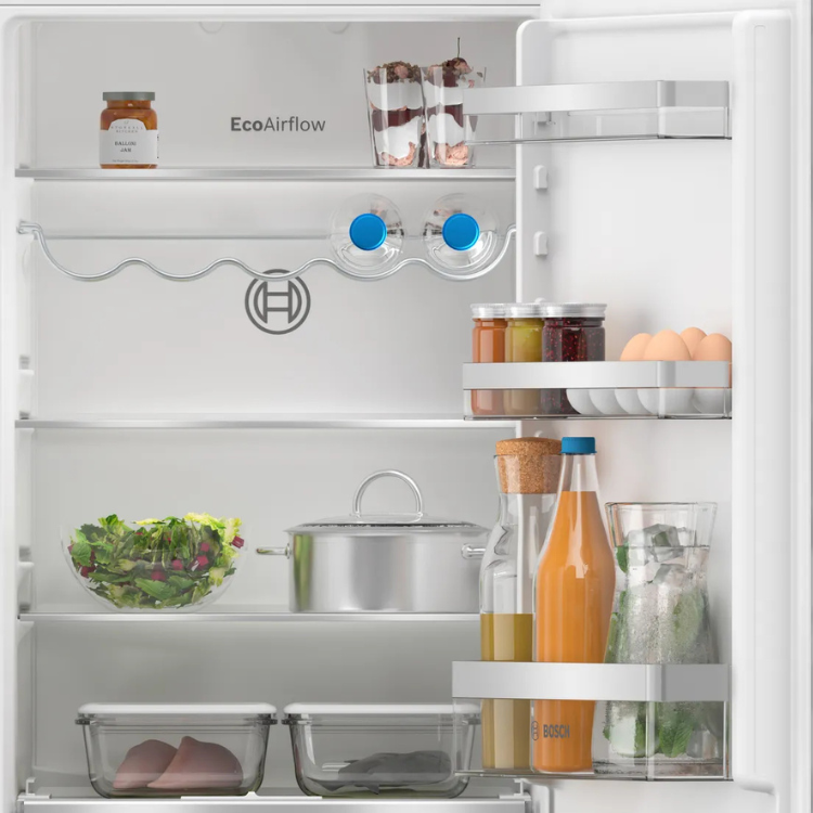 Frigorífico Combinado Encastre Bosch Serie 4 KIV86VSE0 267L Branco