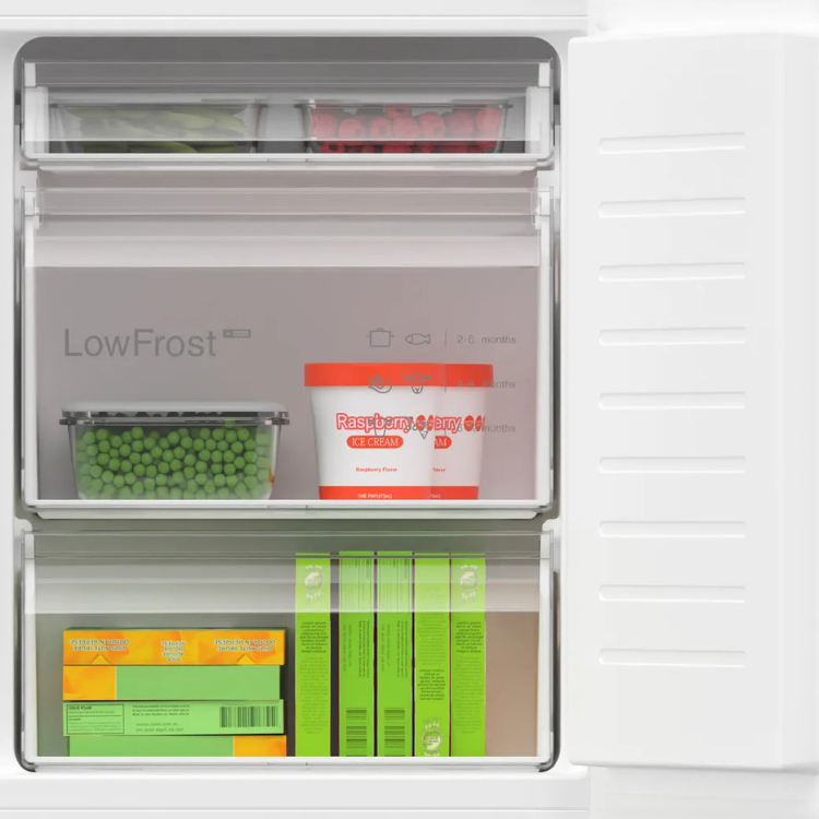 Frigorífico Combinado Encastre Bosch Serie 4 KIV86VSE0 267L Branco