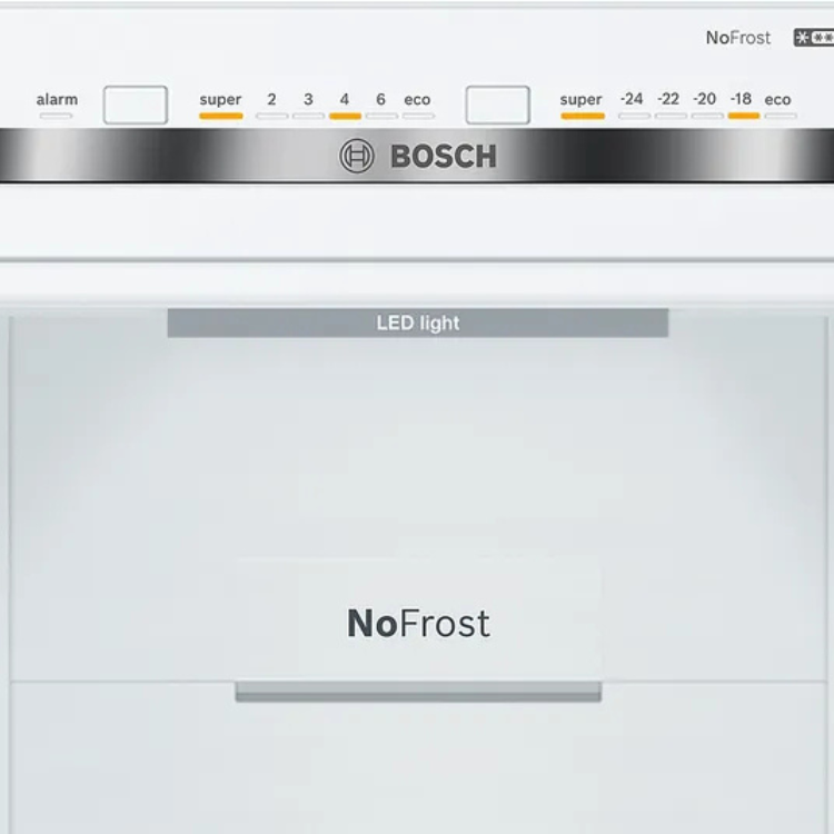 Bosch Serie 4 KGN36VIED Kühl-Gefrier-Kombination 326L Inox