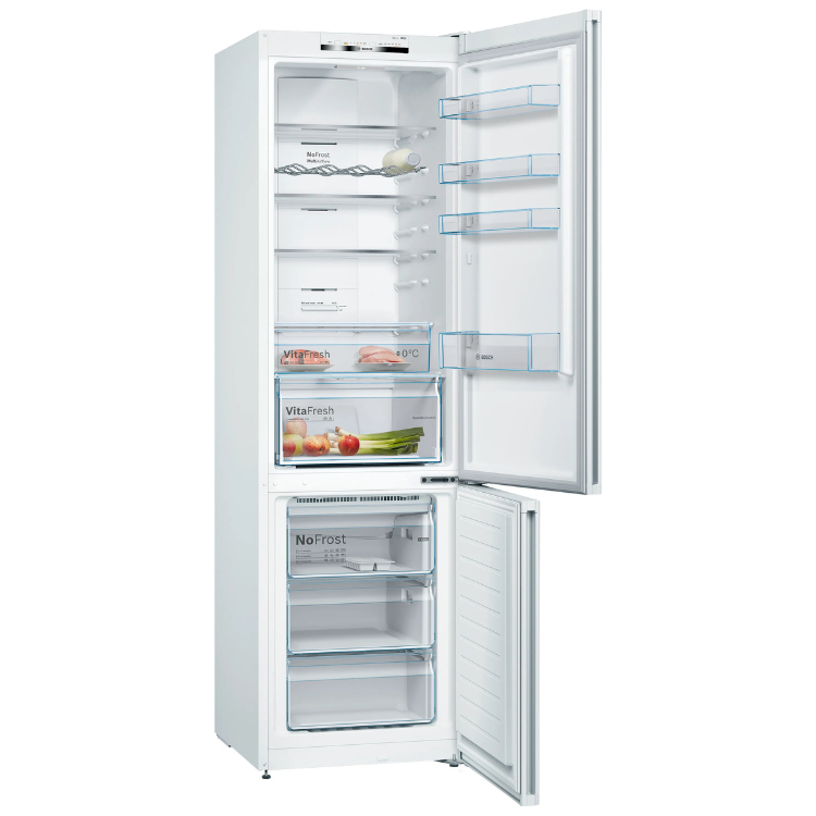 Bosch Serie 4 KGN39VWDC Kühl-Gefrierkombination 368L Weiß