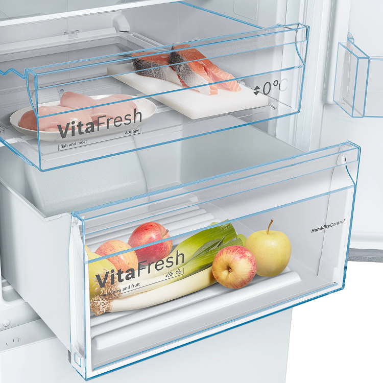 Frigorífico Combinado Bosch Serie 4 KGN39VWEB 368L Branco