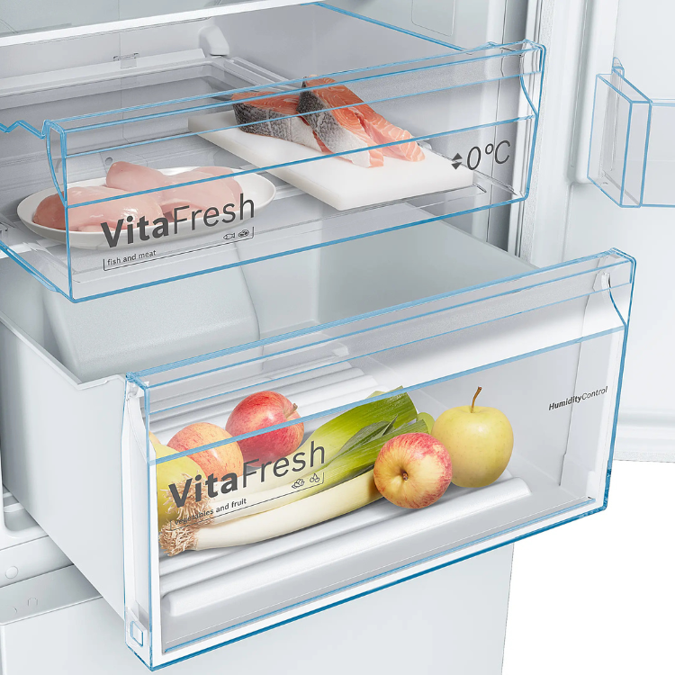 Frigorífico Combinado Bosch Serie 4 KGN362WED 326L Branco