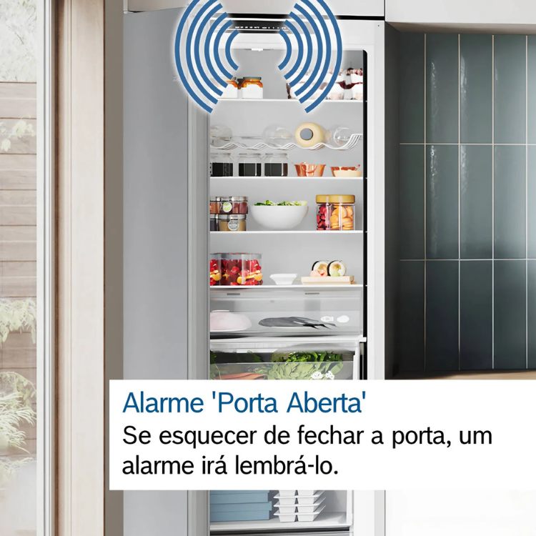 Frigorífico Combinado de Encastre Bosch Serie 6 KIS86AFE0 272L Branco