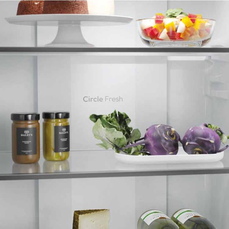 Frigorífico Combinado Candy City Fresco 300 CNCQ2T518EW 279L No Frost Classe E Branco