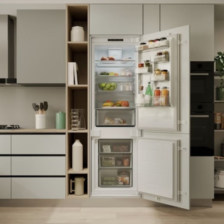 Frigorífico Combinado de Encastre Candy CNBQL3518EV 268L