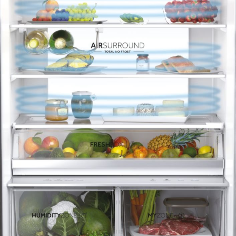 Frigorífico Americano Haier HFW7819EWMP 537L Inox