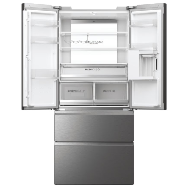Frigorífico Americano Haier HFW7819EWMP 537L Inox