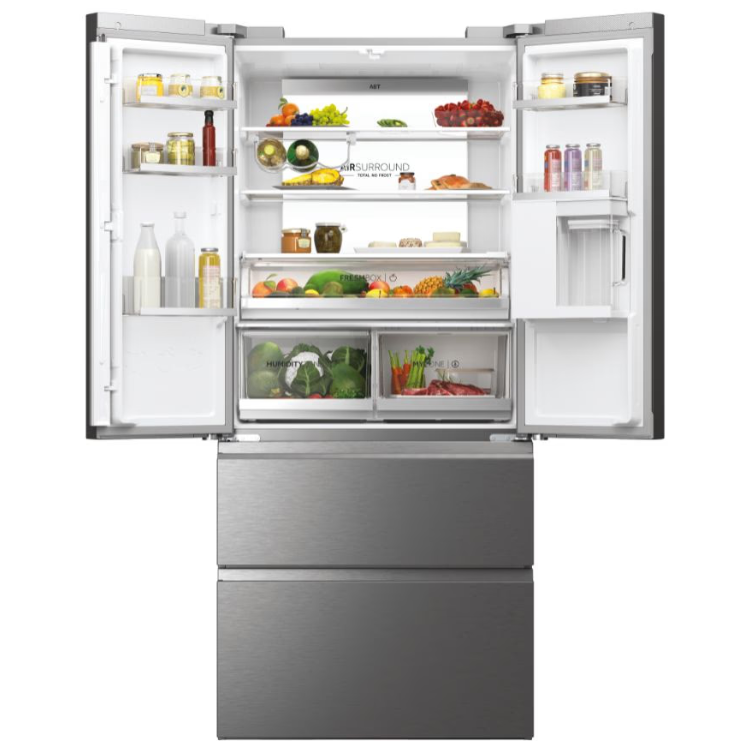 Frigorífico Americano Haier HFW7819EWMP 537L Inox