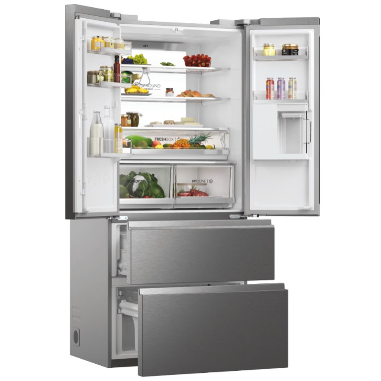 Frigorífico Americano Haier HFW7819EWMP 537L Inox