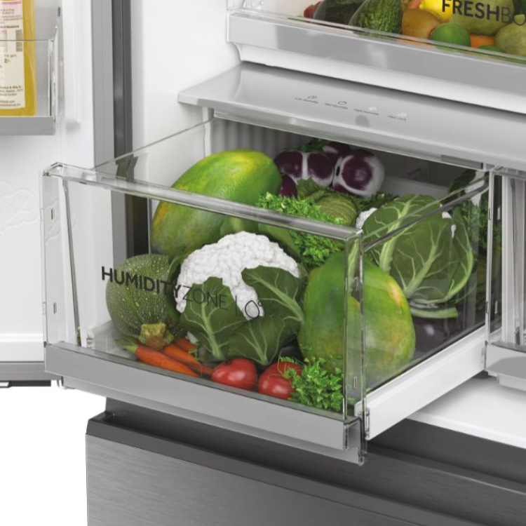 Frigorífico Americano Haier HFW7819EWMP 537L Inox