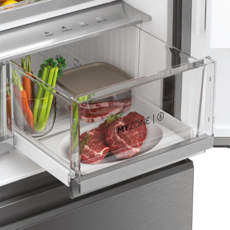 Frigorífico Americano Haier HFW7819EWMP 537L Inox