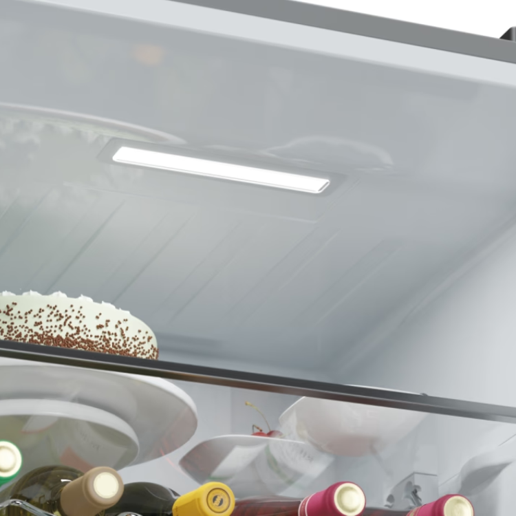 Frigorífico Combinado Haier HTW5618ENMG 360L Inox - Artigo de Exposição