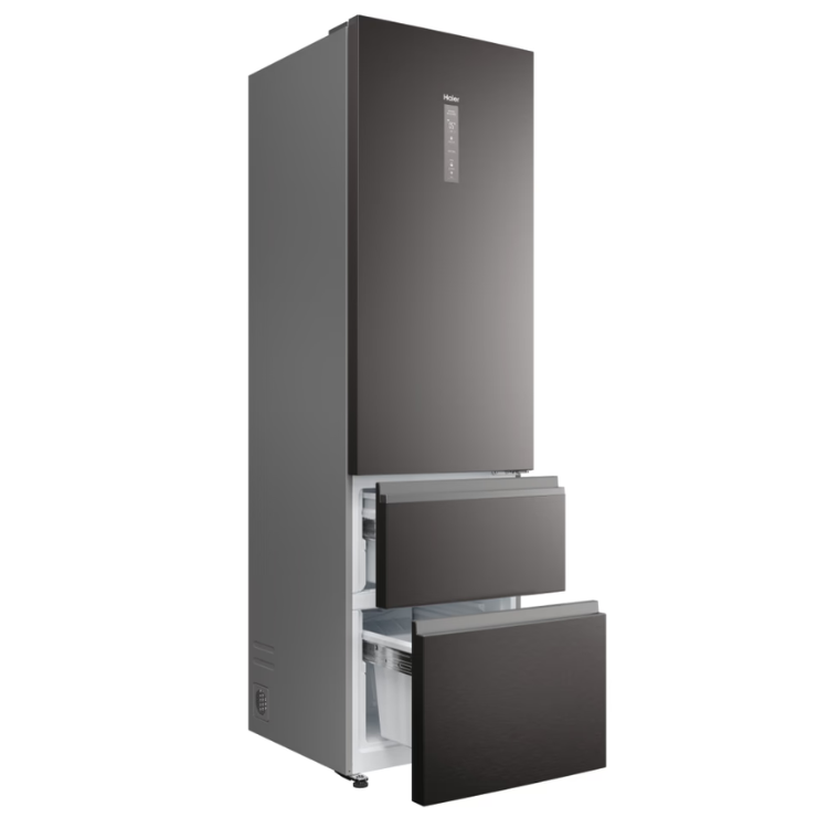 Kühl-Gefrier-Kombination Haier HTW7620CNMP 414L Inox
