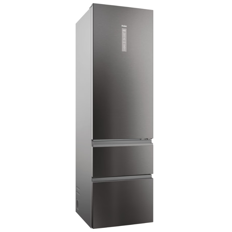 Kühl-Gefrier-Kombination Haier HTW7620CNMP 414L Inox