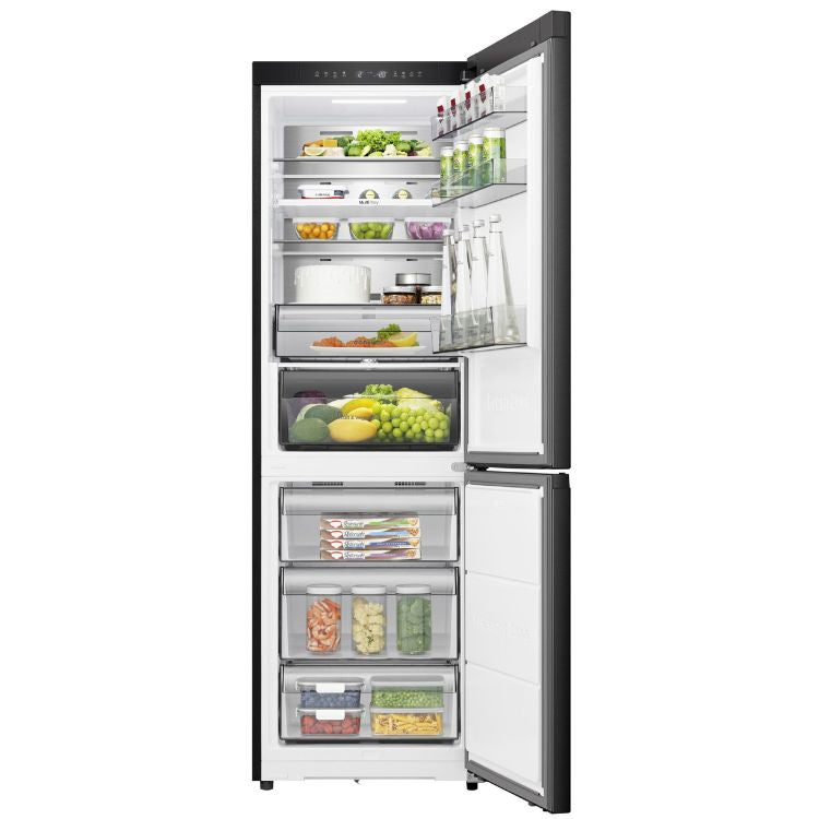 Hisense RB3K330SAFC Kühl-Gefrier-Kombination 330L Schwarz