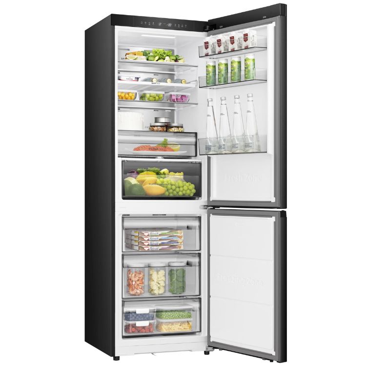 Hisense RB3K330SAFC Kühl-Gefrier-Kombination 330L Schwarz