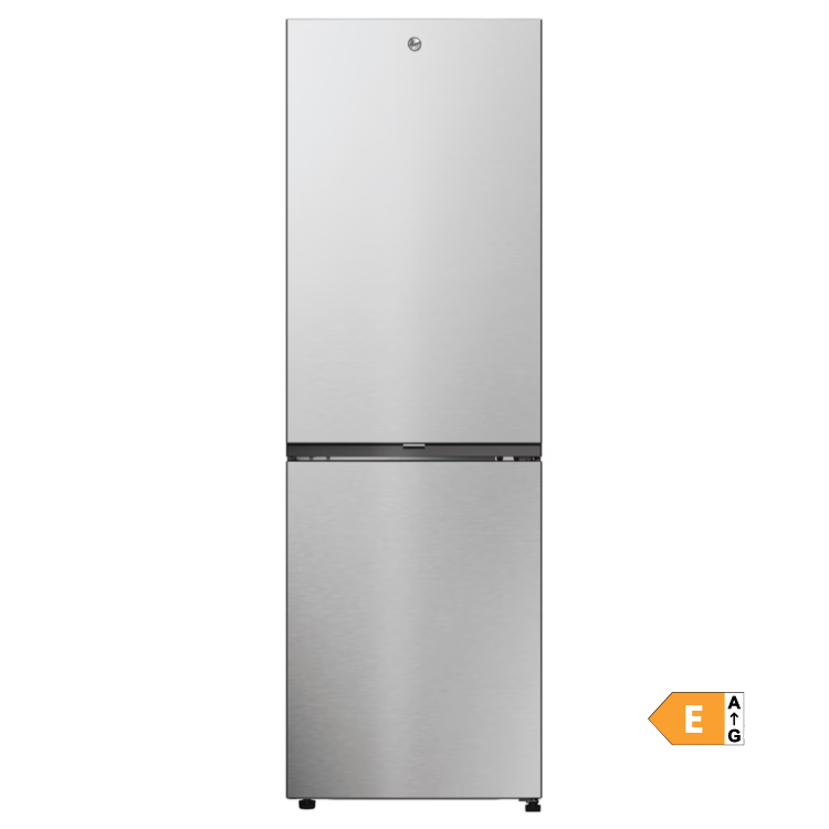 Kühl-Gefrierkombination Hoover HONCQ2T618EX 355L Edelstahl