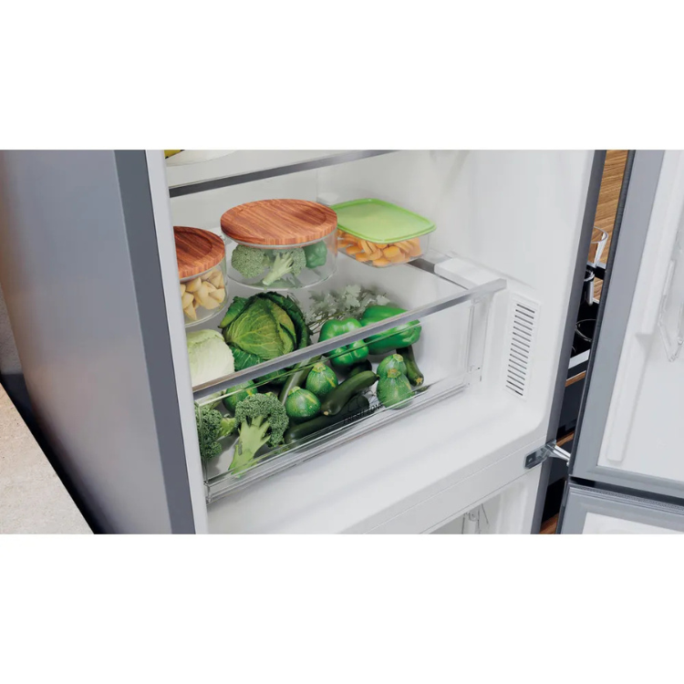 Kühl-Gefrierkombination Hotpoint HAFC8TIA22SX 335L Inox