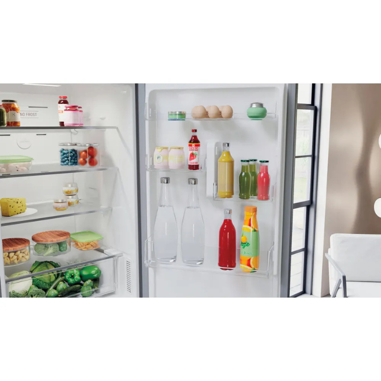 Kühl-Gefrierkombination Hotpoint HAFC8TIA22SX 335L Inox
