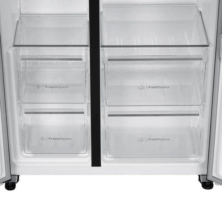 Frigorífico Americano Side by Side Indesit INGF6441XP4E 442L Inox