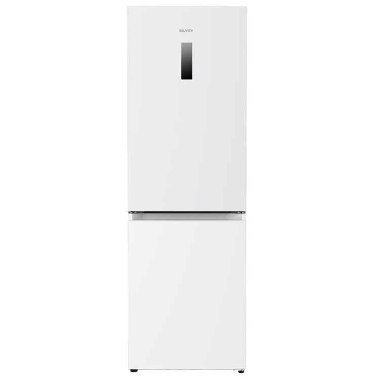 Kühl-Gefrierkombination Silver IPC290L 290L Weiß