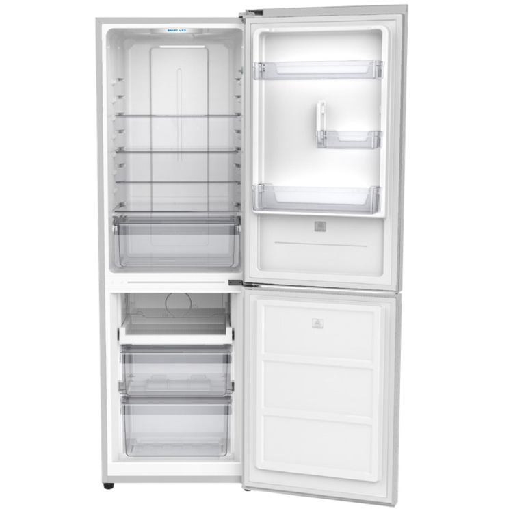 Kühl-Gefrierkombination Silver IPC290L 290L Weiß