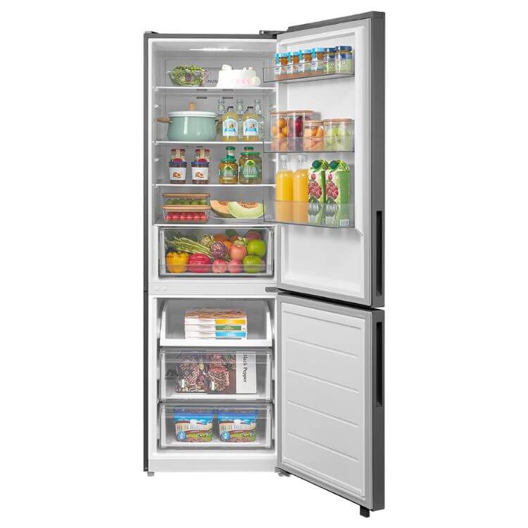 Frigorífico Combinado Midea MDRB548MME46 401L Inox