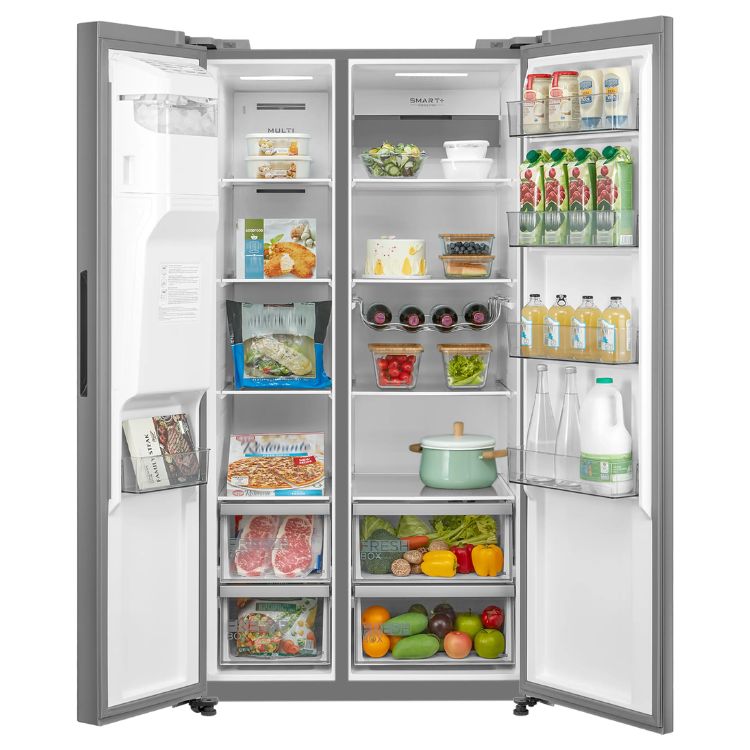 Frigorífico Americano Midea MDRS761MIE46 569L Inox