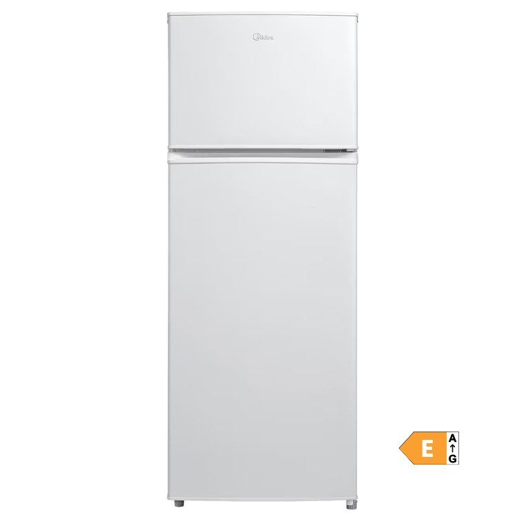 Frigorífico combinado Midea MDRT294FGE01 204L, classe E, branco.